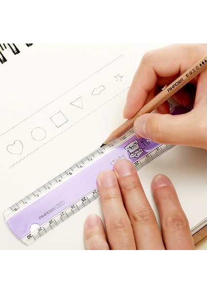 Mor Tarzı 30CM Yeni Sevimli Kawaii Çalışma Zamanı Renkli Katlanabilir Cetvel Çok Fonksiyonlu Dıy Çizim Cetveli Çocuklar Öğrenciler Ofis Okul Kırtasiye Için (Yurt Dışından) indirimleri