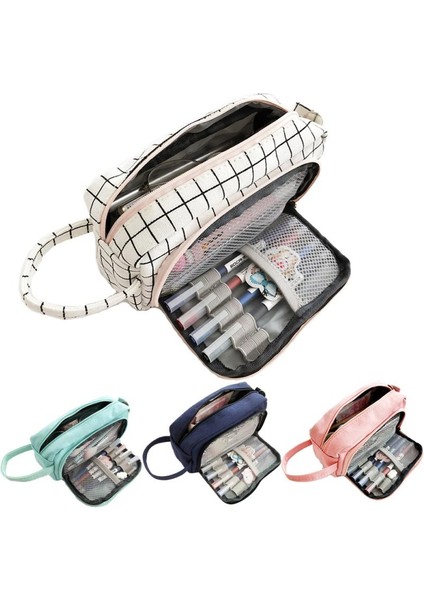 C3 Stili Lld Taşınabilir Kanvas Kalem Kutusu Okul Malzemeleri Depolama Kalem Çantası Öğrenci Kalem Çantası Sevimli Kalem Kutusu Çocuk Kırtasiye Çantası (Yurt Dışından) indirimleri