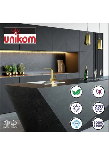 Mutfak Tezgah Altı Dekoratif LED Aydınlatma Armatür 100 cm modelleri