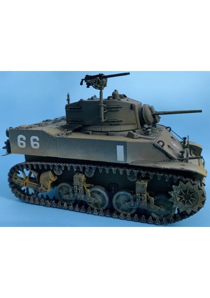 AF35S60 1/35 M5 Erken Dönem, Bear In Jinmen (Lımıted) Zırhlı Aracı Demonte Plastik Maketi