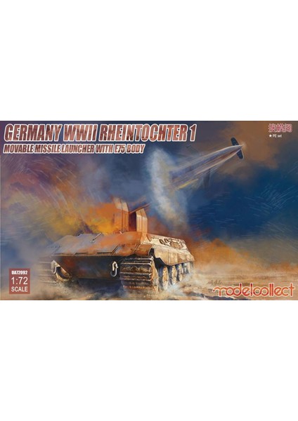 UA72092 1/72 German Rheintochter 1 Movable Missile