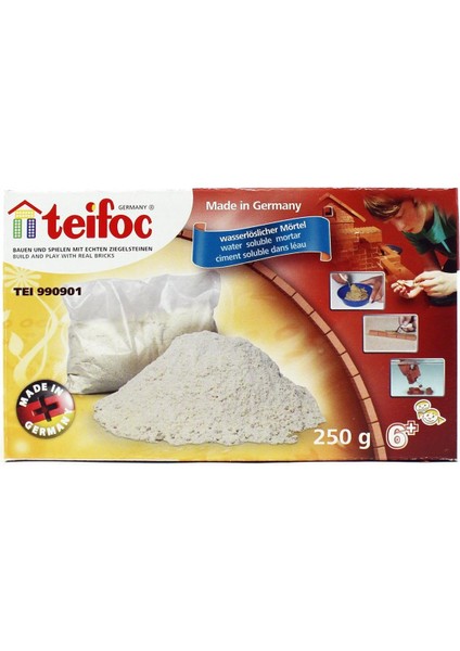 990901 Tuğla Harcı, 250 Gram, Tuğla Yapı Inşa Kitleri Için.