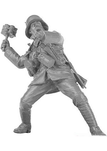 HS-010 1/35 Ölçek Alman Imparatorluk Askerleri, 4 Adet, Plastik Figür Model Kiti indirimleri