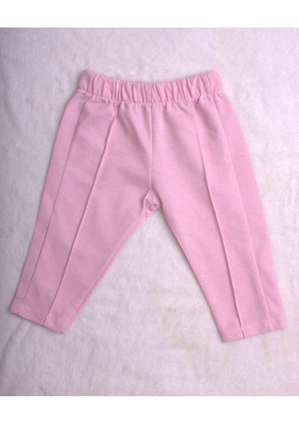 Kız Erkek Bebek Esnek Çizgi Detaylı Tayt