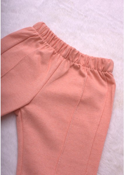 Kız Erkek Bebek Esnek Çizgi Detaylı Tayt modelleri