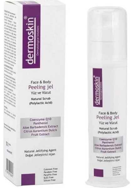 Face & Body Peeling Jel | Yüz ve Vücut Peelingi | Nemlendirici Probiyotik Cilt Bakımı | 100 ml
