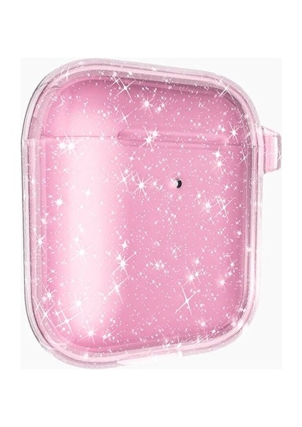 Uyumlu Allstar Airbag 32 Parlayan Simli Saydam Renkli Kılıf - Pembe