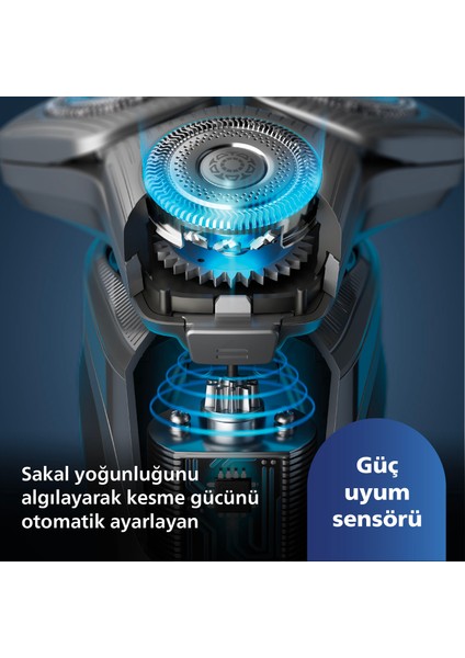 Shaver Series 8000 S8692/35 Aquatouch Islak Kuru Tıraş Makinesi