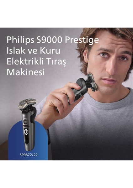 SP9872/22 9000 Serisi Islak Kuru Tıraş Makinesi