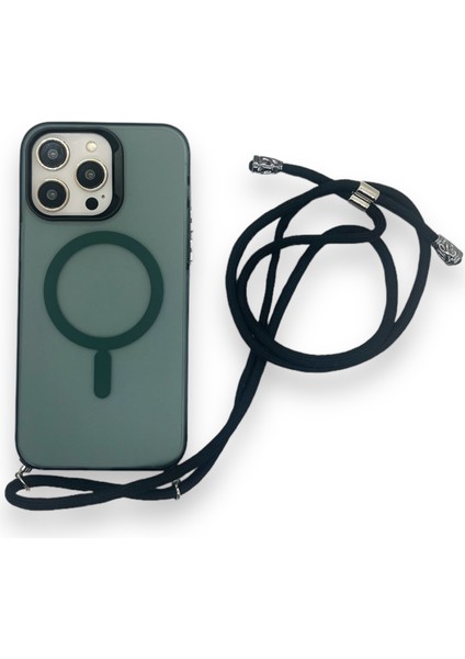 Flori Magsafe Askılı Kılıf iPhone 15 Pro