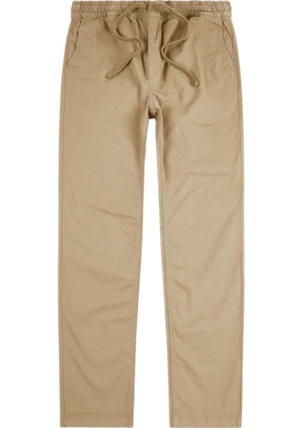 Range Relaxed Elastic Trousers Bej Pantolon