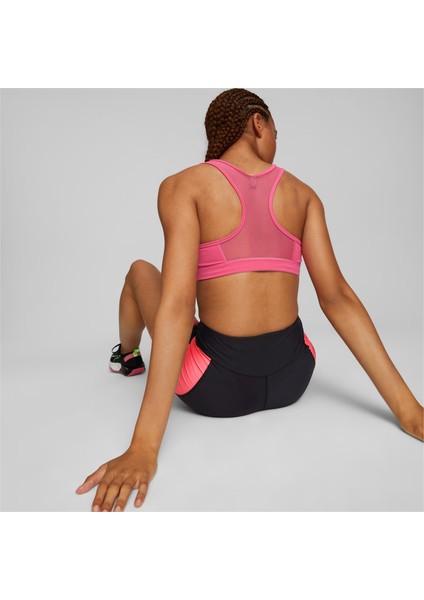 520304-82 Mid Impact 4keeps Bra Kadın Pembe Sporcu Sütyeni fırsatları