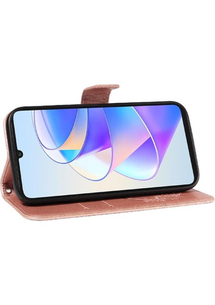 Onur X7A Ayrılabilir El Kayışı Kabartmalı Kelebek ile Yüksek Flip Case (Yurt Dışından) fırsatları