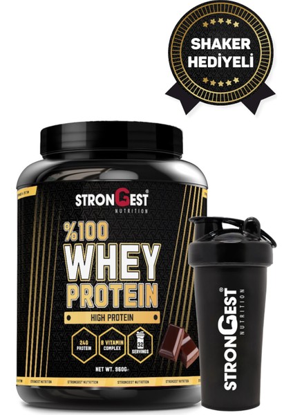 Whey Protein 960 gr Aromalı Protein Tozu