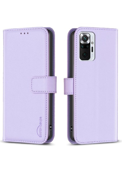 Xiaomi Redmi Not 10 Pro 4g Için Flip Case Cüzdan Deri Kılıf Iş (Yurt Dışından)