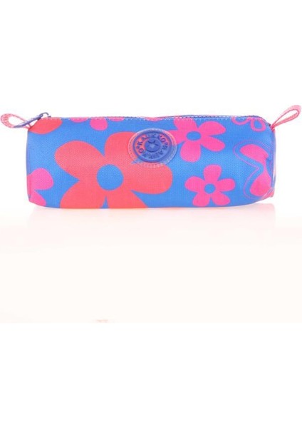 Triangle Favorite Kalem Çantası Blue Flowers K2577