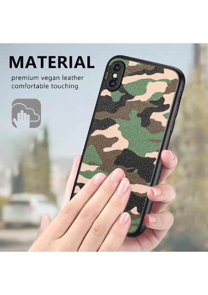 IPhone Xs Max Camo Tasarım Hafif Anti Damla Kablosuz Özgürlük (Yurt Dışından)