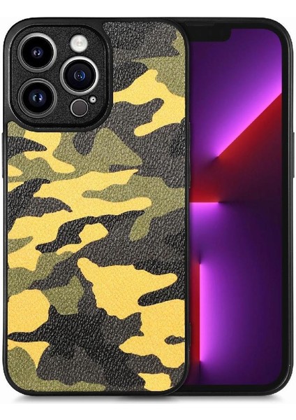 IPhone 13 Için Kılıf Pro Kablosuz Şarj Özgürlüğü Hafif Camo Tasarım (Yurt Dışından)
