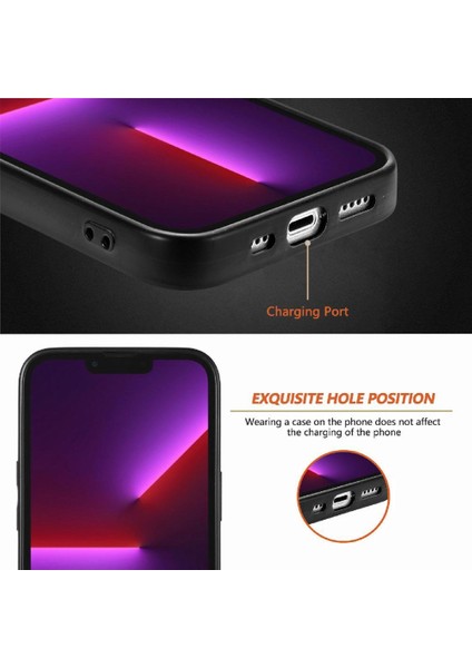 IPhone 13 Için Kılıf Pro Kablosuz Şarj Özgürlüğü Hafif Camo Tasarım (Yurt Dışından)