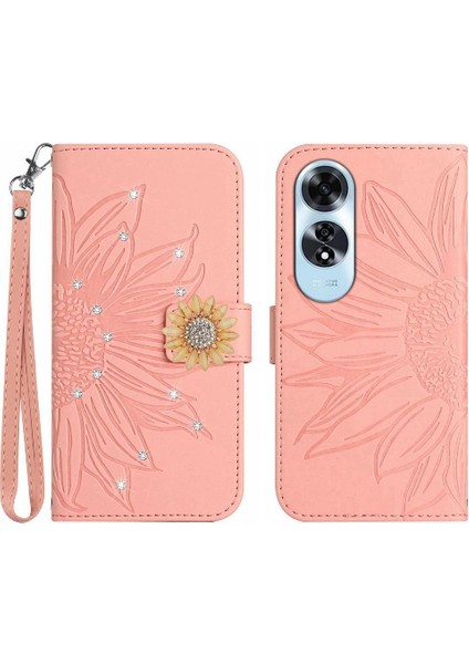 Oppo A60 4g Kart Tutucu Için Kılıf Darbeye Dayanıklı Tpu Kabuk Flip Cüzdan Kredi (Yurt Dışından)