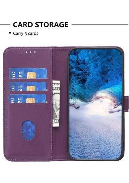 Gx Shop Samsung Galaxy M23 5g Cüzdan Çoklu Kart Yuvası Deri Kılıf Için Flip Case (Yurt Dışından)