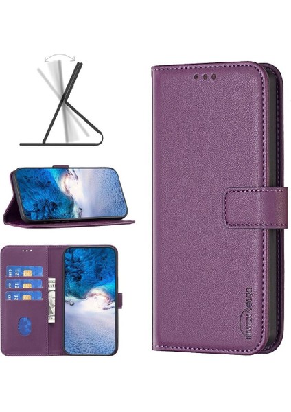 Gx Shop Samsung Galaxy M23 5g Cüzdan Çoklu Kart Yuvası Deri Kılıf Için Flip Case (Yurt Dışından)