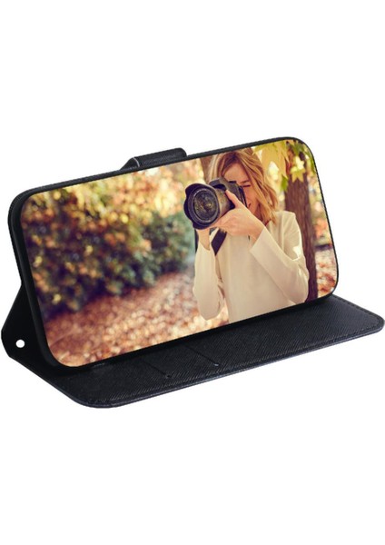 Tecno Camon 20 Boyalı Pu Deri Kart Yuvaları Manyetik Için Flip Case (Yurt Dışından)