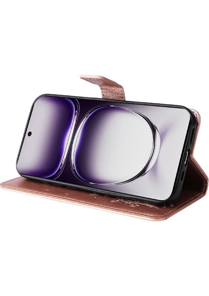 Kart Yuvası Standı Flip Pu ile Oppo Oppo 12 5g Darbeye Dayanıklı Kapak Için Kılıf (Yurt Dışından) indirimleri