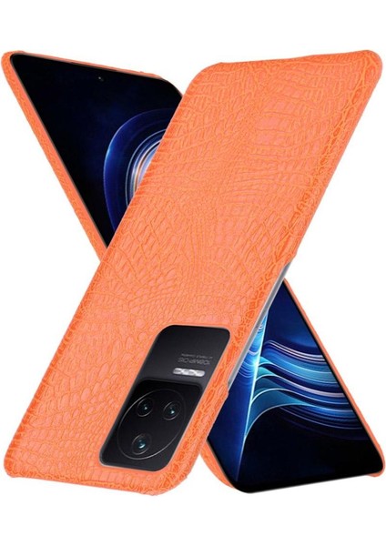 Xiaomi Poco F4 Gt Anti Scratch Klasik Timsah Için Şık Klasik Durumda (Yurt Dışından)