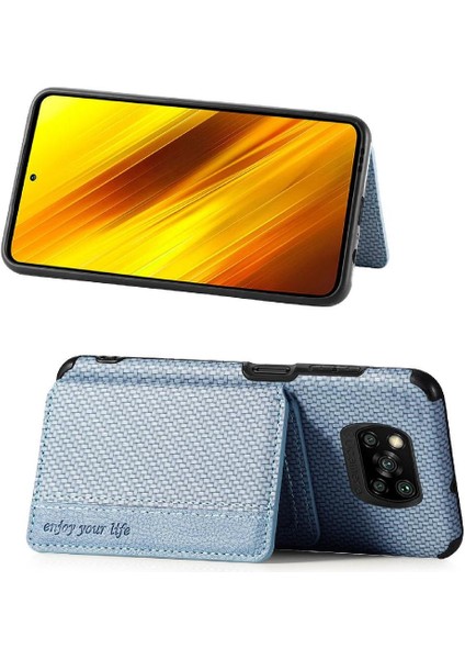 Xiaomi Poco X3 Pro Manyetik Kart Tutucu Rfıd Engelleme Için Kılıf Komple (Yurt Dışından) fiyatları