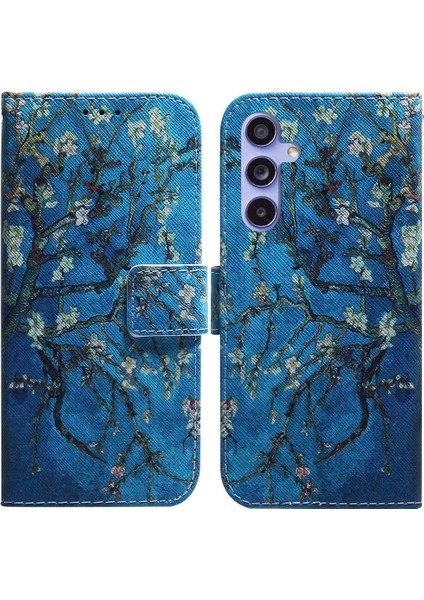 Samsung Galaxy A35 5g Pu Deri Cüzdan Manyetik Kapatma Için Flip Case (Yurt Dışından)