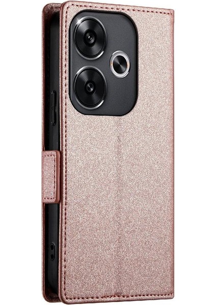 Xiaomi Redmi Turbo 3 Flip Iş Cüzdan Kart Yuvaları Için Flip Case Günlük (Yurt Dışından)