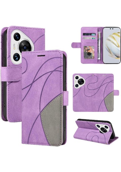Kart Yuvası Standı ile Huawei Pura 70 Pro Kickstand Koruyucu Için Flip Case (Yurt Dışından) indirimleri