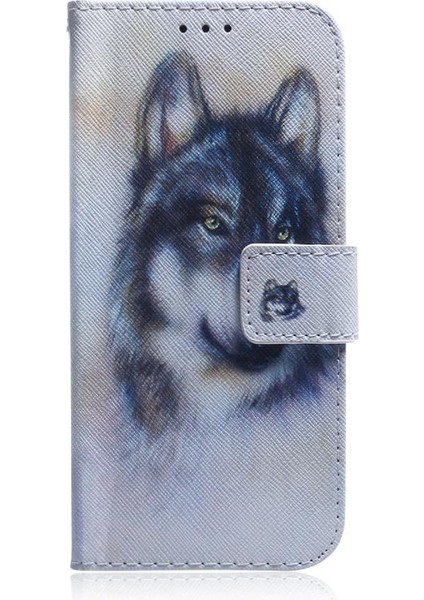 IPhone 16 Için Flip Case Pro Manyetik Kapatma Pu Deri Cüzdan Boyalı (Yurt Dışından)