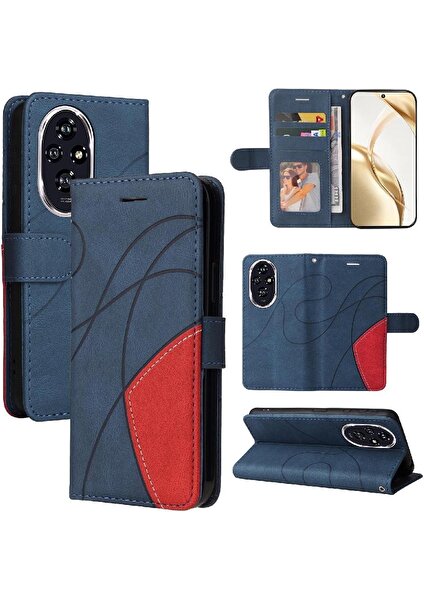 Gx Shop Onur Için Flip Case 200 5g Kickstand Koruyucu Flip Folio Kitap Deri (Yurt Dışından)