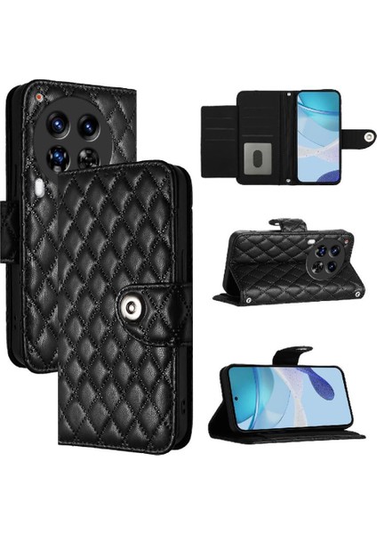 Tecno Camon 30 Premier 5g Kart Tutucu Cüzdan Kapak Bilek Şeridi Için Kılıf (Yurt Dışından)