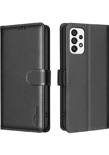 Samsung Galaxy A73 5g Rfıd Engelleme Cüzdan Kart Tutucu Pu Için Flip Case (Yurt Dışından) indirimleri