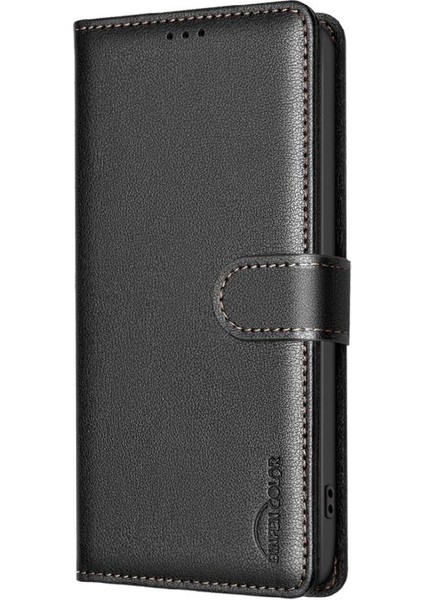 IPhone 7/8 Için Flip Case Manyetik Kart Tutucu Kickstand Rfıd Engelleme Pu (Yurt Dışından)