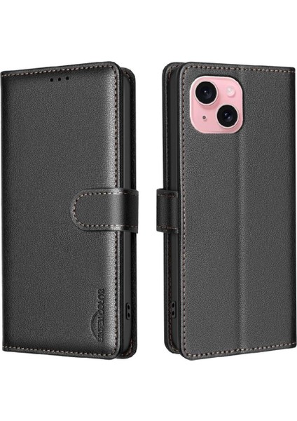 IPhone 14 Için Flip Case Pu Deri Cüzdan Kart Tutucu Kickstand Manyetik (Yurt Dışından) indirimleri