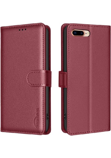 IPhone Se 2024 Kart Tutucu Kickstand Rfıd Engelleme Manyetik Için Flip Case (Yurt Dışından)