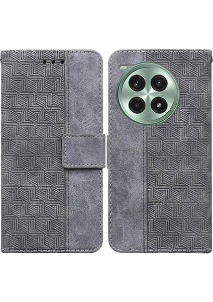 Oneplus Ace 3 Pro Flip Için Flip Case Folio Premium Pu Deri Cüzdan Kapak (Yurt Dışından)