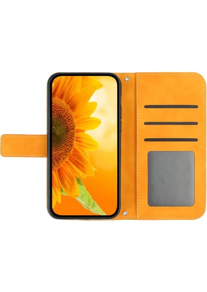 Sony Xperia 1 Vı Için Kılıf Kart Tutucu Flip Cüzdan Kredi Kartı Pu Deri (Yurt Dışından)