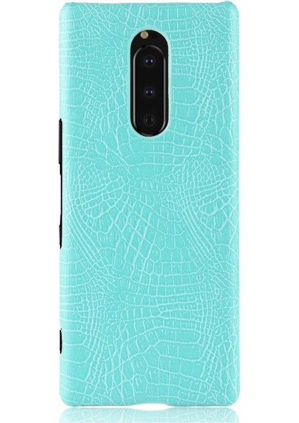 Sony Xperia 1 Koruyucu Kapak Klasik Timsah Için Şık Klasik Kılıf (Yurt Dışından) modelleri