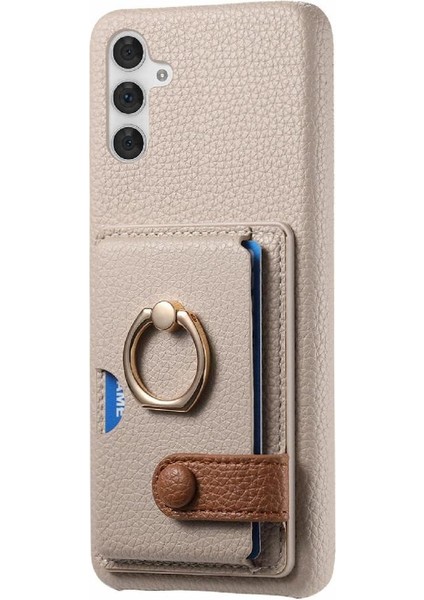 Samsung Galaxy A54 5g Premium Dokulu Deri Kart Yuvaları Halka (Yurt Dışından) modelleri