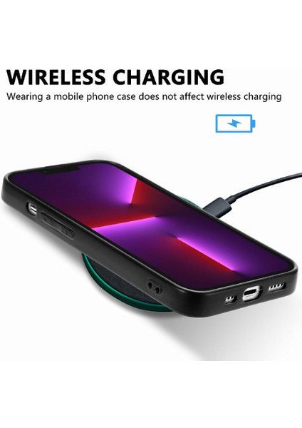 IPhone 13 Için Kılıf Pro Kablosuz Şarj Özgürlüğü Hafif Camo Tasarım (Yurt Dışından)