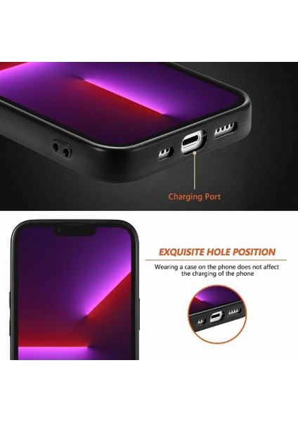 IPhone 13 Için Kılıf Pro Kablosuz Şarj Özgürlüğü Hafif Camo Tasarım (Yurt Dışından)