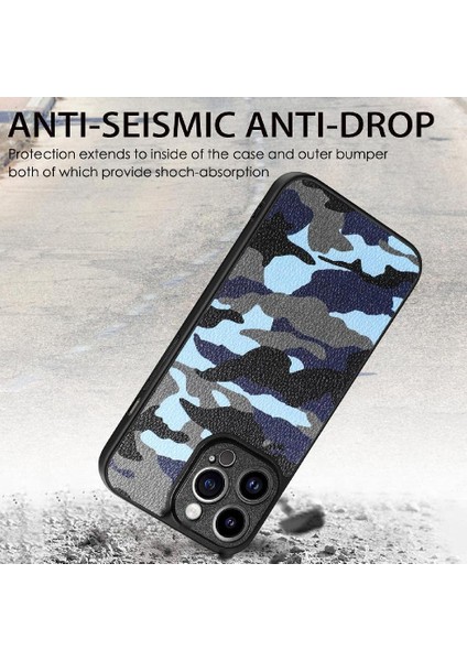 IPhone 13 Için Kılıf Pro Kablosuz Şarj Özgürlüğü Hafif Camo Tasarım (Yurt Dışından)