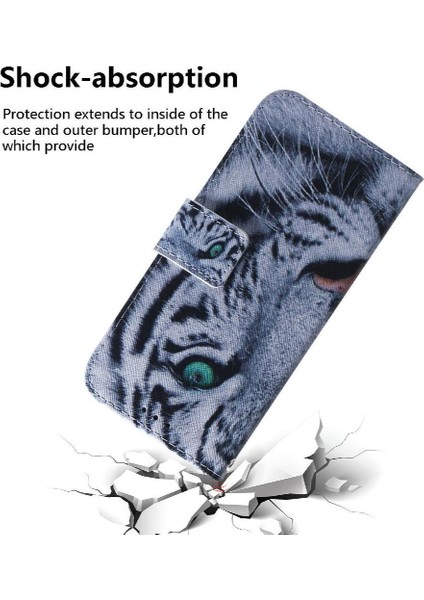 Xiaomi Redmi Not 12 Için Flip Case Pro Artı Boyalı Pu Deri Cüzdan (Yurt Dışından)