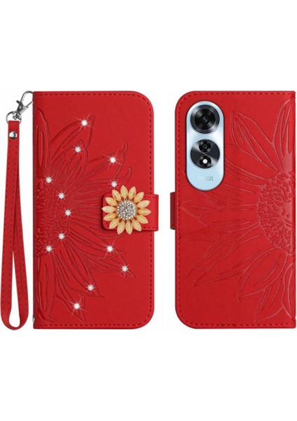 Oppo A60 4g Kart Tutucu Için Kılıf Darbeye Dayanıklı Tpu Kabuk Flip Cüzdan Kredi (Yurt Dışından)