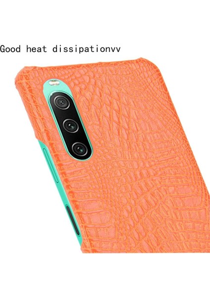 Sony Xperia 10 Iv Klasik Timsah Moda Kapak Için Şık Klasik Kılıf (Yurt Dışından) modelleri